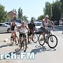 В Ленинском районе сотруд6ники ГИБДД провели велопробег
