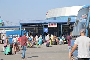 За выходные через Керченскую переправу проехали почти 100 тыс. пассажиров