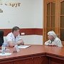 Начальник УМВД России по г. Севастополю Василий Павлов провел приём граждан