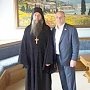 Сергей Гаврилов посетил Русский на Афоне Пантелиимонов монастырь