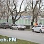 В Керчи на Кирова произошла тройная авария