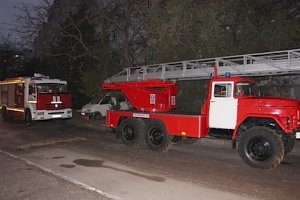 На пожаре в г. Симферополь эвакуировано 68 человек