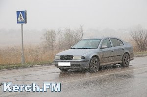 В Керчи столкнулись «Škoda» и «Hyundai»
