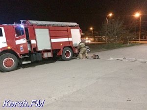 Керченские пожарные провели учения на автозаправке и в КРЭСе