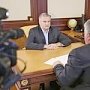 Сергей Аксёнов провёл рабочую встречу с министром юстиции Крыма