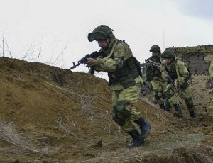 В Крыму десантники защищают побережье от диверсантов
