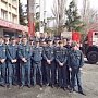 Экскурсия в пожарную часть для кадетов МЧС России