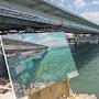 Керченский мост приехали рисовать художники из Крыма