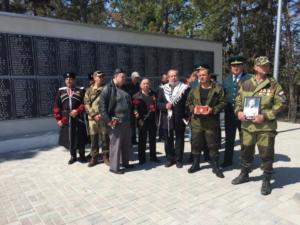 В Красноперекопском районе состоялась церемония захоронения останков советских воинов