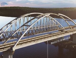 Петербургские учёные смоделировали транспортировку судоходных арок Крымского моста к месту установки