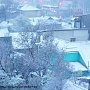 Снег выпал в Крыму