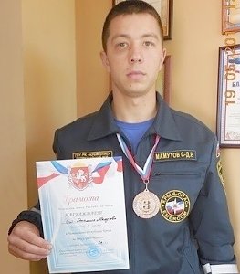 Бахчисарайский спасатель завоевал «бронзу» чемпионата Крыма по боксу