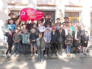 Крымские казаки провели урок мужества в Лозовской школе-интернате