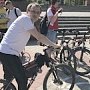 Первый заместитель министра транспорта Крыма принял участие во Всероссийском велопараде