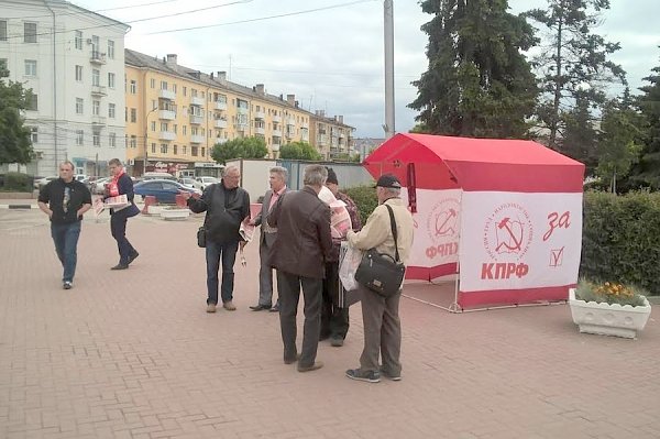 День русского языка в Рязани был отмечен многочисленными пикетами