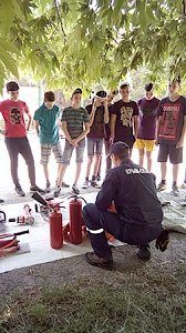 Крымские спасатели провели уроки безопасности для школьников