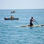 На Приморском пляже за безопасностью отдыхающих следят сёрф-спасатели