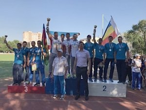 Крымская сборная команда по пожарно-прикладному спорту завоевала бронзовые медали этапа Всероссийских зональных соревнований МЧС России