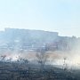 В Нахимовском районе Севастополя произошло самое обширное возгорание за лето
