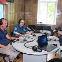 Крымские спасатели в эфире радиопередачи «Вечерний перехват»