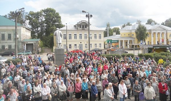 В Ивановской области прошли митинги протеста против новой системы обращения с твёрдыми коммунальными отходами