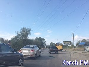 В Керчи столкнулись «Hyundai» и «Škoda»