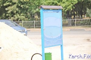 В Керчи на «Черепашке» устанавливают спортивную площадку для ГТО