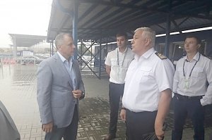 Владимир Константинов посетил крупнейшие промышленные и инфраструктурные объекты города Керчи
