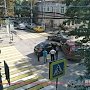 Автолюбители открыли счёт ДТП на отремонтированной центральной улице Симферополя