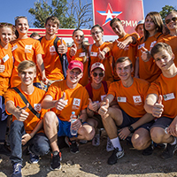 Студенты КФУ приняли участие в открытии парка «Патриот» в Севастополе