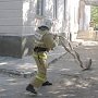 Пожарные Феодосийского региона потушили условное возгорание в школе