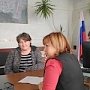 Алла Пашкунова с рабочим визитом посетила села Червоное, Митяево и Охотниково Сакского района
