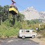 Спасатели МЧС провели тренировку а канатной дороге «Мисхор — Ай-Петри»