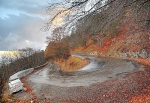 Смертельная угроза: зимой на дорогах Крыма возможны камнепады