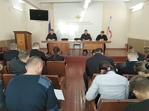 В полиции Ленинского района прошёл «Урок мужества»