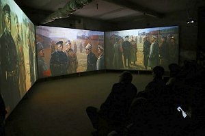В столице Крыма открылась кинематографическая выставка «Живая история. Последний российский Император»