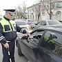 Предупредительную акцию «Внимание, шипы!» проводят севастопольские автоинспекторы