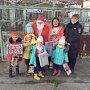В гости к ребятам из Советского района Республики Крым приехал Полицейский Дед Мороз