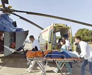 В Крыму санавиация за последние несколько месяцев эвакуировала свыше 120 пациентов, — Голнеко