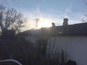 Двое крымчан погибли при пожаре в селе Широкое