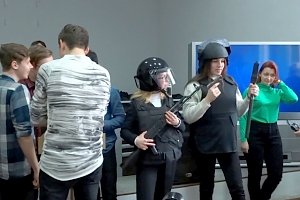 В Керчи полиция встретилась со школьниками