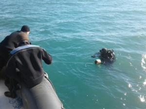 Водолазные специалисты Черноморского флота сдали зачёты на допуск к осуществлению работ под водой