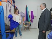 Сергей Аксёнов посетил открывшийся в столице Крыма Международный центр для детей с нарушениями речи и поведения