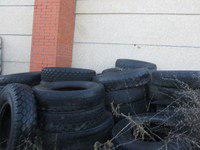 Минприроды Крыма установлен факт несанкционированного складирования автомобильных шин в Симферопольском районе