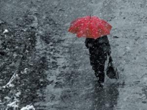 В ближайшие дни в Крыму ожидается сильный дождь со снегом