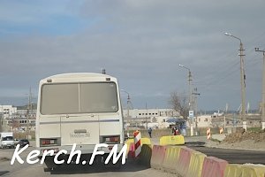 На Нижнем Солнечном в Керчи заасфальтировали новый участок дороги