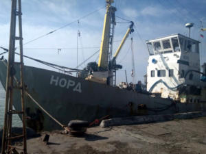 Российского консула не пускают в порт Бердянска к экипажу арестованного сейнера «Норд» из Керчи