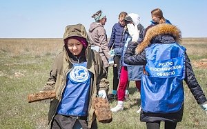 Эколого-волонтерский проект «Черные земли – 2018» в Калмыкии