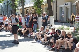 Рекордное число участников выступило в турнире по баскетболу 3х3 ко Дню Симферополя