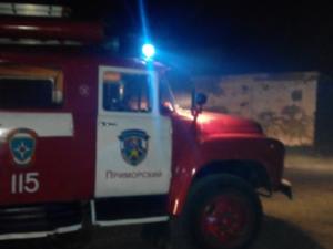 На пожаре в Джанкое пострадал 53-летний мужчина